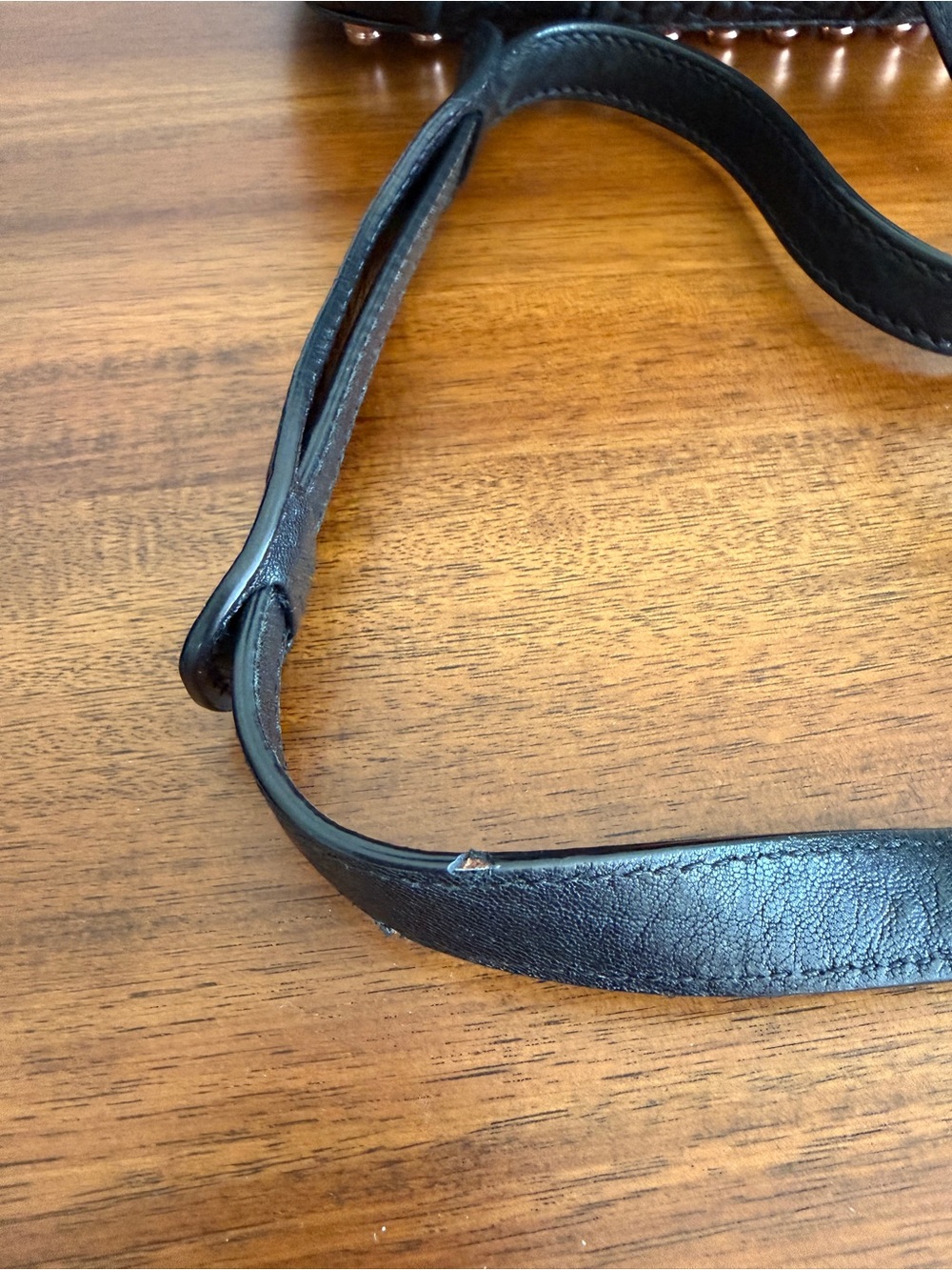 Alexander Wang Black Pebbled Leather Mini Duffel with Rose Gold Hardware - Picture 3 of 9